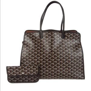 Goyard Sac Hardy PM Black and Tan